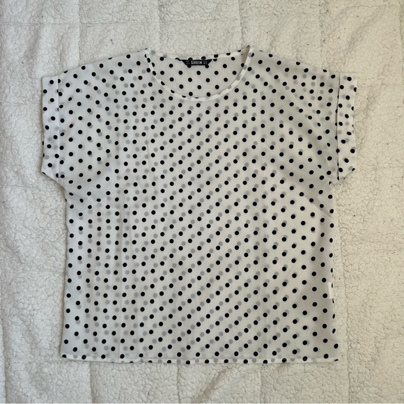 SHEIN - Polka Dot Women's Blouse - Picture 1 of 9
